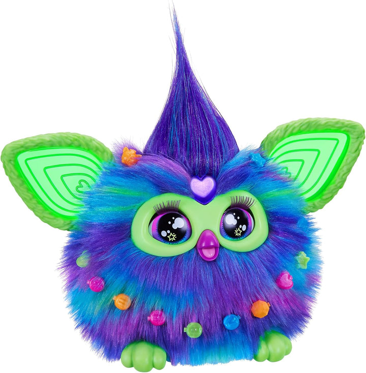Furby Galaxy brilla en la oscuridad 15 accesorios de moda