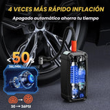 Inflador de Neumáticos Compresor de Aire Portátil - Bomba de Aire E...