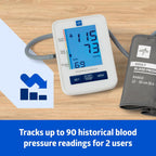Tensiómetro digital automático con manguito estándar para adultos Medline mds4001