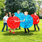 ZHUYNXIR 2 bolas de sumo para niños, bola de tolva de parachoques para niños, bolas de sumo para niños, bola de burbujas de sumo para niños al aire libre para juegos en equipo para niños a partir de 3