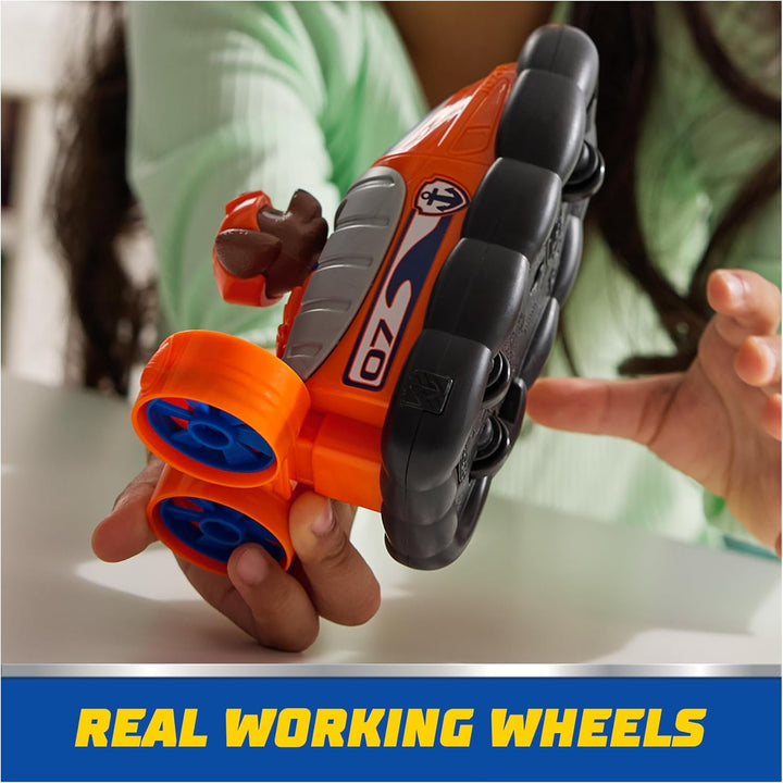 PAW Patrol, Hovercraft de Zuma, vehículo de juguete con figura de a...