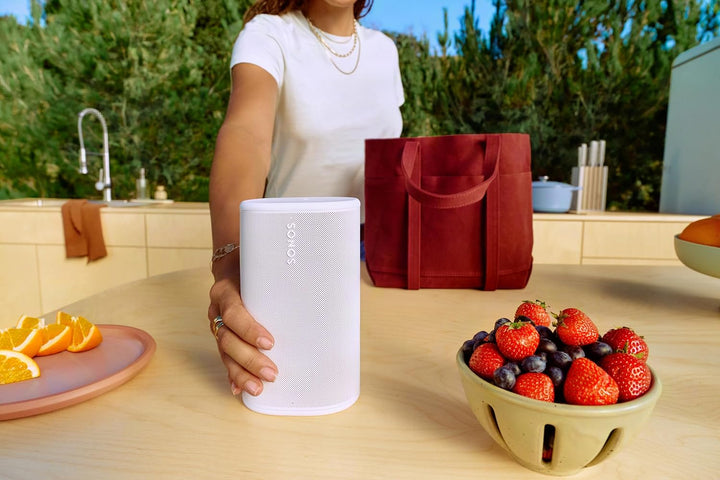Sonos Play - Altavoz Bluetooth portátil con WiFi, Alexa, batería de...