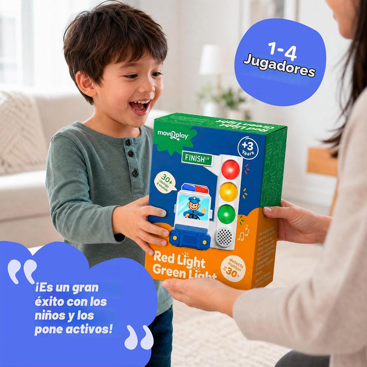 Move2Play, Juego de Luz Roja Luz Verde con Sensor de Movimiento | D...