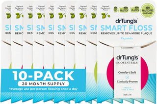 Dr. Tung's Smart Floss, 30 yardas, sabor cardamomo natural 1 ea...