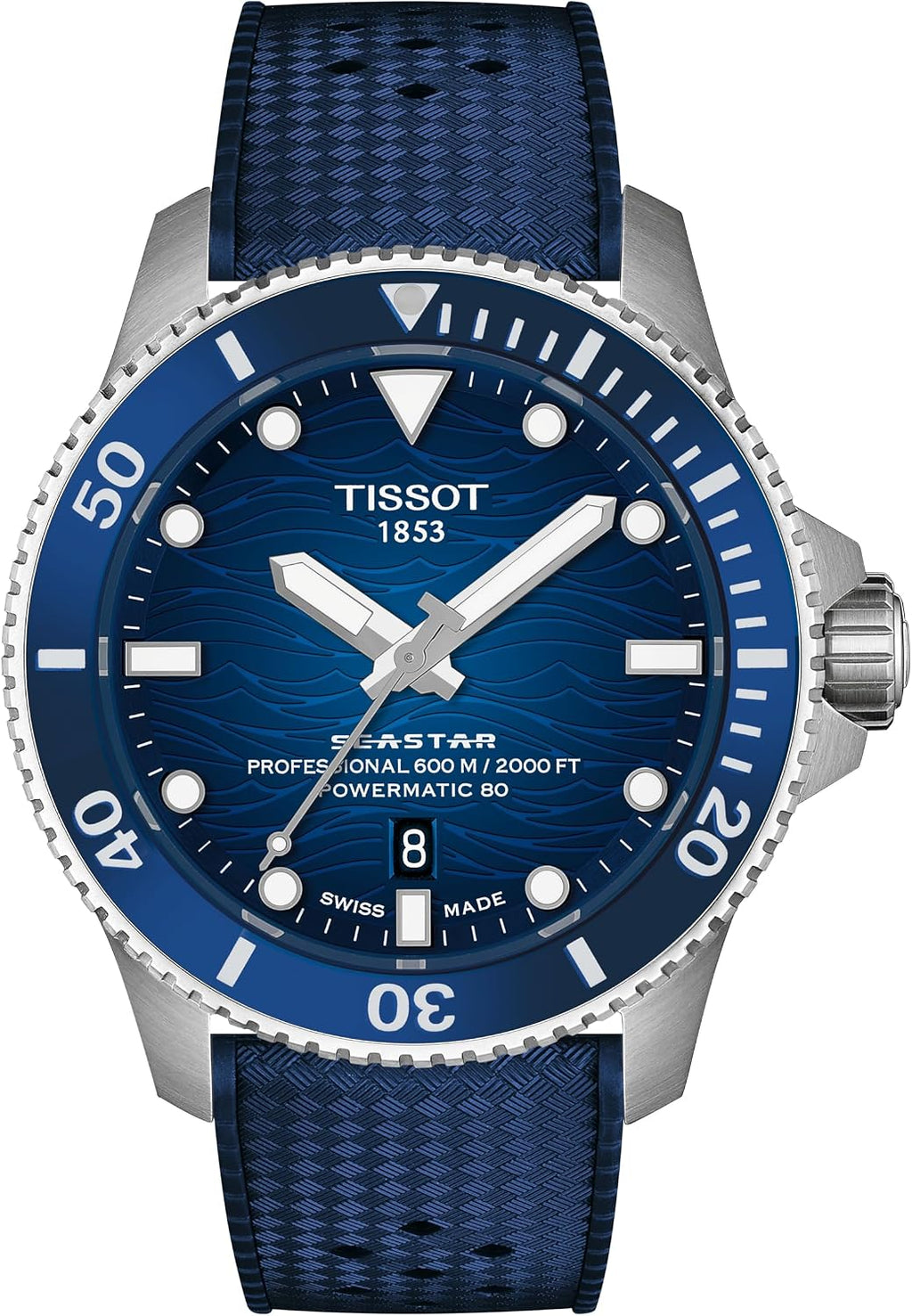 Tissot Seastar 2000 Professional, suizo automático, 1.732 in, reloj para hombre