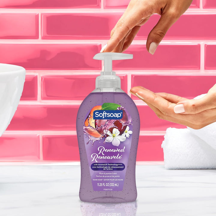 Softsoap Jabón líquido renovado para manos, sin parabenos, pH equil...