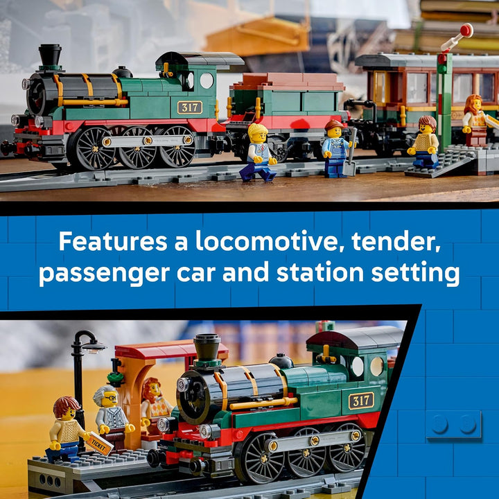 LEGO City Tren de Vapor Antiguo 60511 | Juguetes de construcción pa...