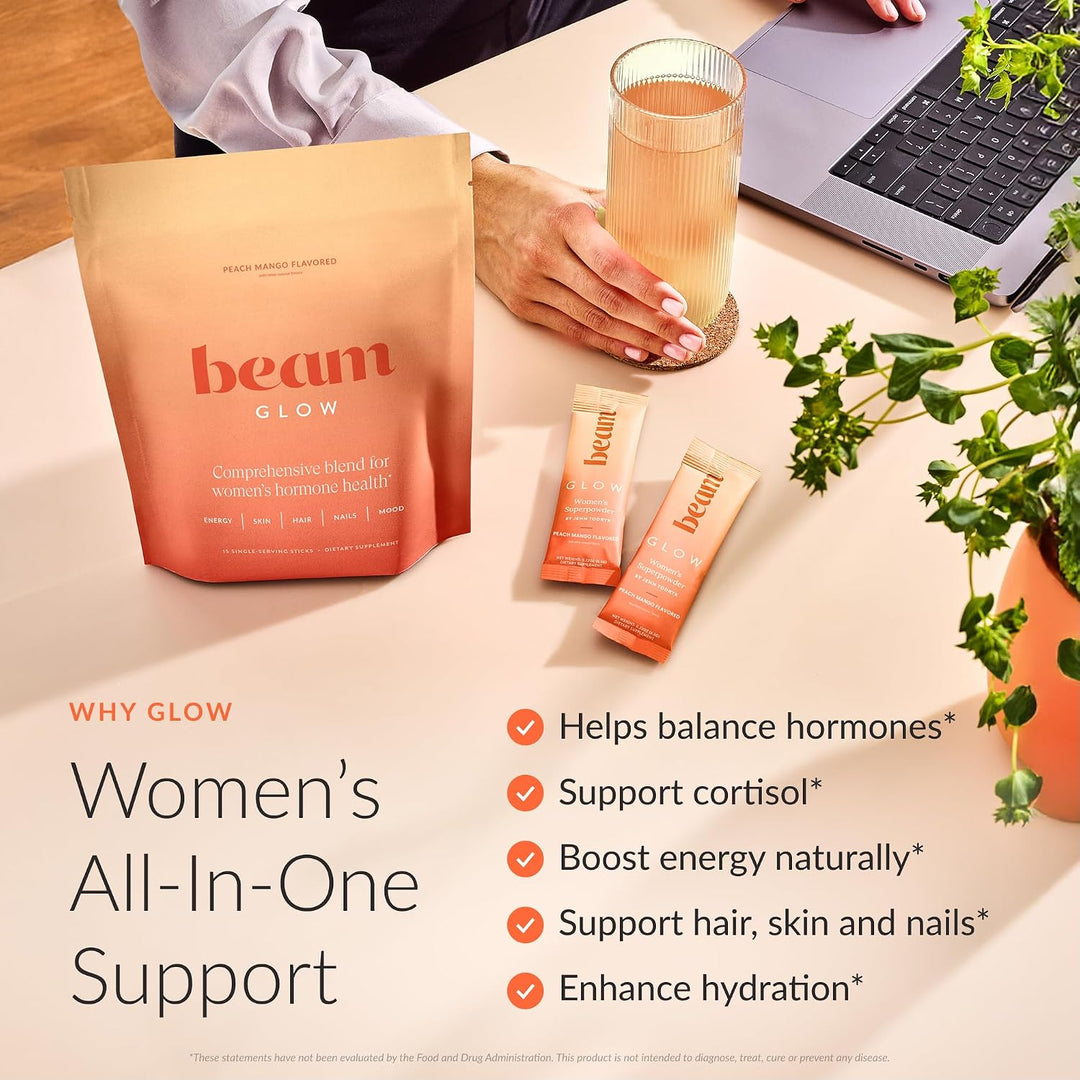 BEAM Suplemento de cortisol y soporte de hormona luminosa para muje...