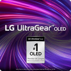 LG 27GX790B-B 27" Ultragear QHD (3440 x 1440) Monitor OLED para...