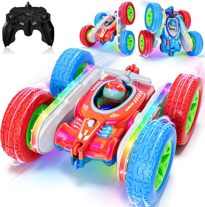 Coche de control remoto para niños con acabado galvanizado