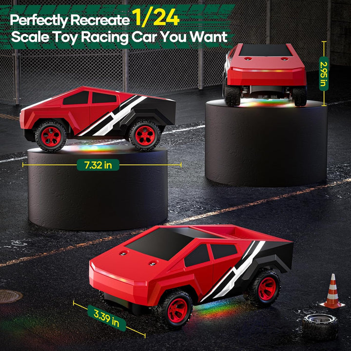 HOMETALL Coche de Control Remoto Camiones RC - Camión RC 2WD Juguet...