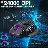 SOLAKAKA SM809 Pro - Mouse para juegos con 9 botones laterales, mou...