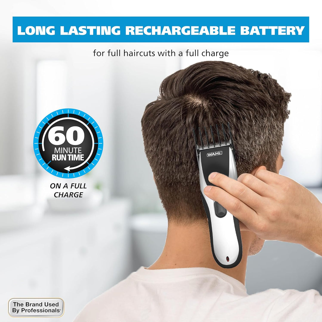 Wahl Clippers Home Pro - Cortapelos recargable sin cable para hombr...