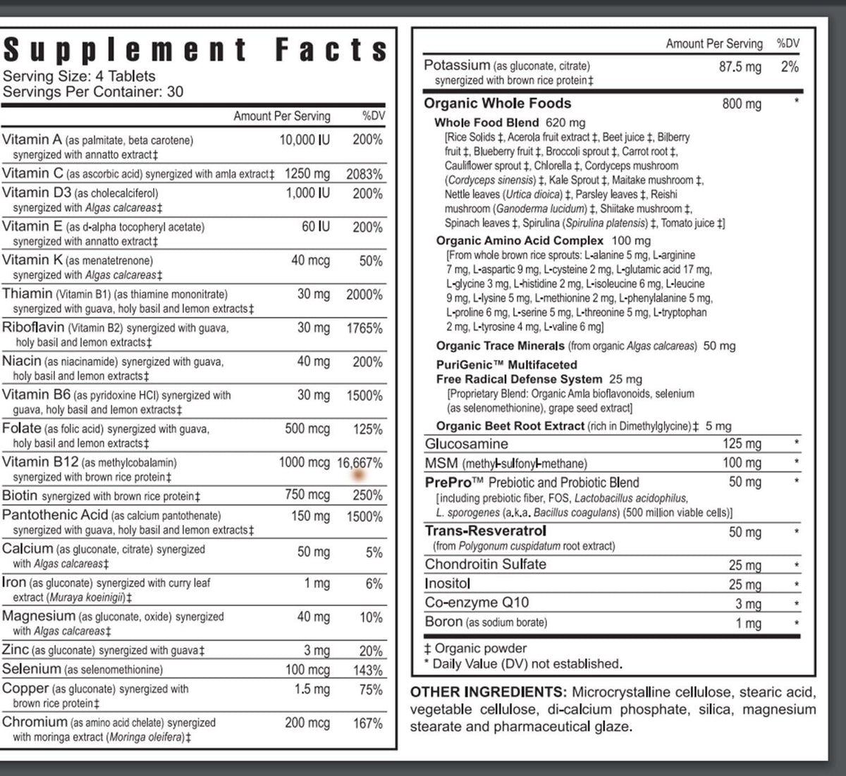 Youngevity Beyond Tangy Tangerine 2.0 Complejo multivitamínico y mi...