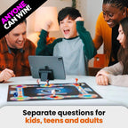 Outsmarted Live Quiz Show Juego de Mesa Interactivo - Ultimate, Edades 8+