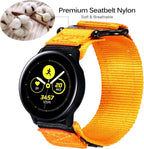Correa de reloj de liberación rápida de 0.709 in compatible con Garmin Venu 3S / Vivoactive 4S / Venu 2S / Vivomove 3S, Forerunner 255s/265S Correa de repuesto de nailon con velcro