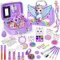 Kit de maquillaje para niños, lavable, no tóxico, juego de simulación para