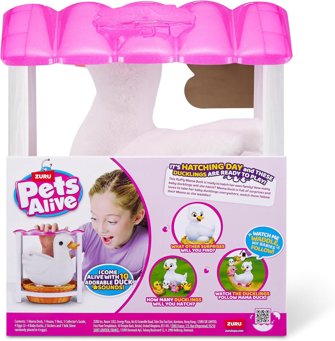 Pets Alive Mama Duck Surprise de ZURU 4 huevos sorpresa