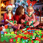 200 piezas de surtido de juguetes de recuerdos de fiesta de Navidad para niños, rellenos de calcetines, regalos de fiesta de cumpleaños, premios de carnaval, rellenos de bolsas de regalo, rellenos de