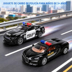 1/36 Juego de juguetes de metal fundido a troquel de policía, paquete de 4
