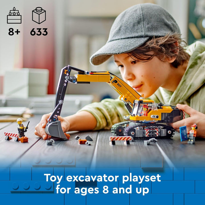 LEGO Juguete de excavadora de construcción urbana