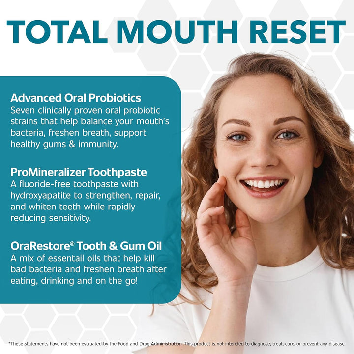 Sistema de salud oral formulado por dentistas con pasta dental nano...