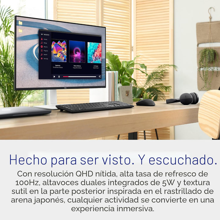 Monitor Dell S2725DS - 27 Pulgadas, Pantalla QHD (2560x2440), Frecu...