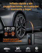 WOLFBOX Arrancador del salto MV10A 2000A con el compresor de aire