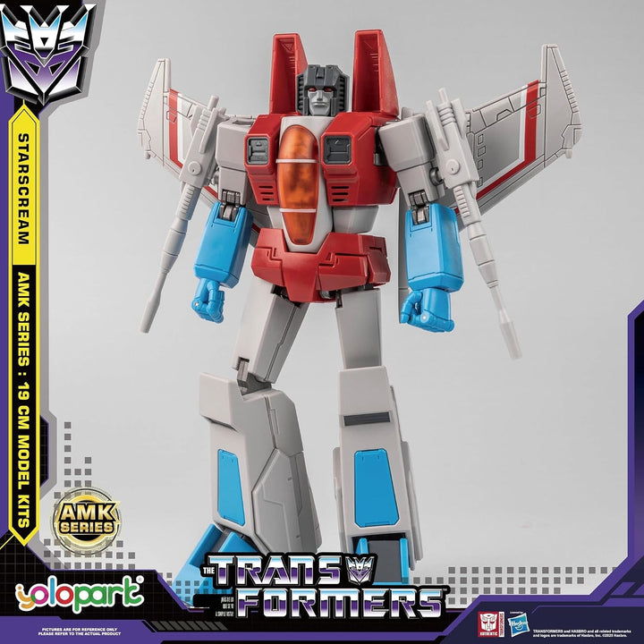 YOLOPARK Starscream Transformer Toys, serie AMK Transformers G1 fig...