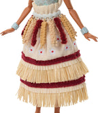 ​Mattel Disney Collector Moana - Muñeca coleccionable de moda con aspecto ceremonial con accesorio de concha, para niños y coleccionistas, inspirada en la película de acción en vivo