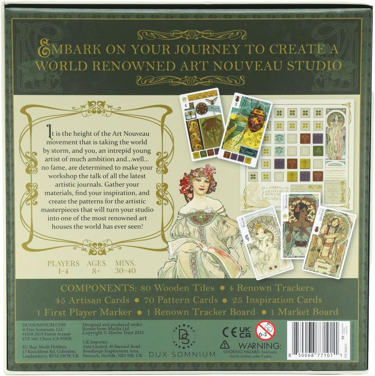Artistry Board Game | Juego de Estrategia para la Familia | Para mayores de 8 años | para 1-4 jugadores | Tiempo promedio de juego 30-40 minutos | Perfecto para la noche de juegos en familia