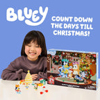 Bluey Calendario de Adviento 2026, 24 días de sorpresas, mini árbol