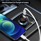 Adaptador USB A a USB C, paquete de 10 con llavero, carga de 18 W, transferencia de 480 Mbps