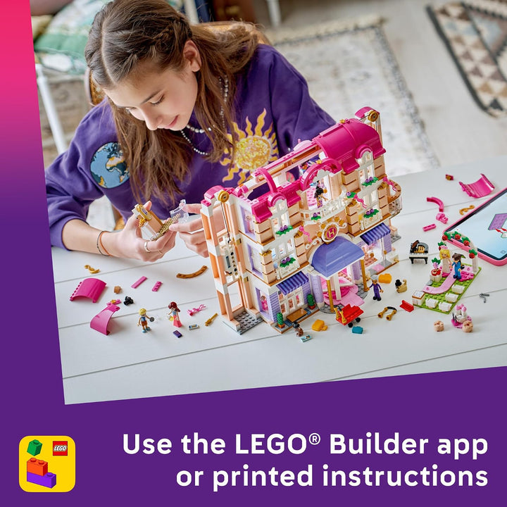 LEGO Friends Gran Hotel de Heartlake City 42704 | Juguete de constr...