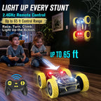Coche de escalada de pared con control remoto, transición de piso
