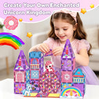 Unicorn Toys - Bloques de construcción magnéticos para niñas