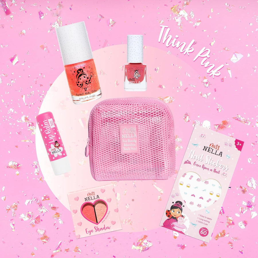 Miss Nella Juegos de regalo de maquillaje para niños con esmalte de...
