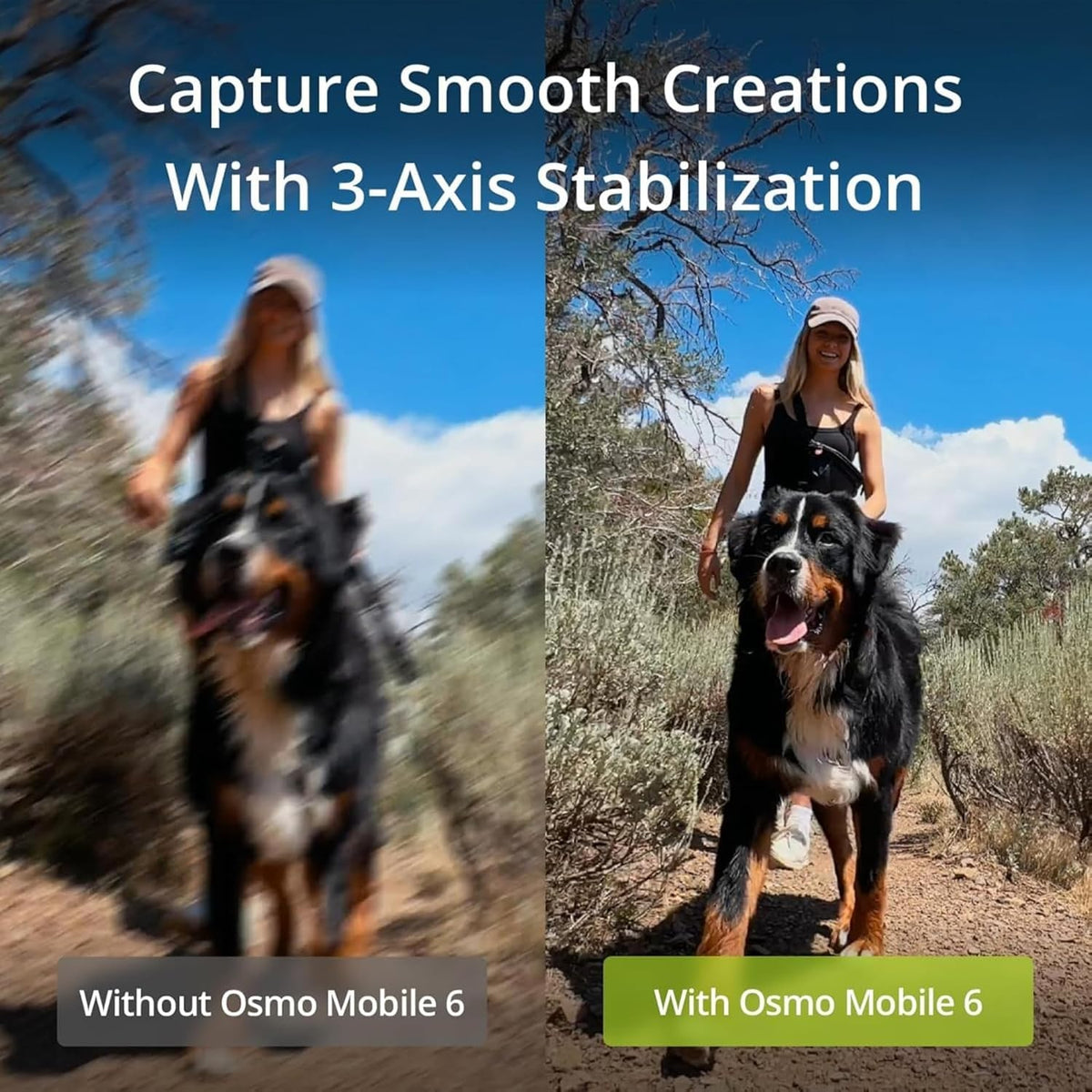 DJI Osmo Mobile 6 - Estabilizador de cardán para teléfono inteligente, cardán de 3 ejes, barra de extensión integrada, portátil y plegable, cardán Android y iPhone con ShotGuides, estabilizador de vlogging, video de YouTube TikTok