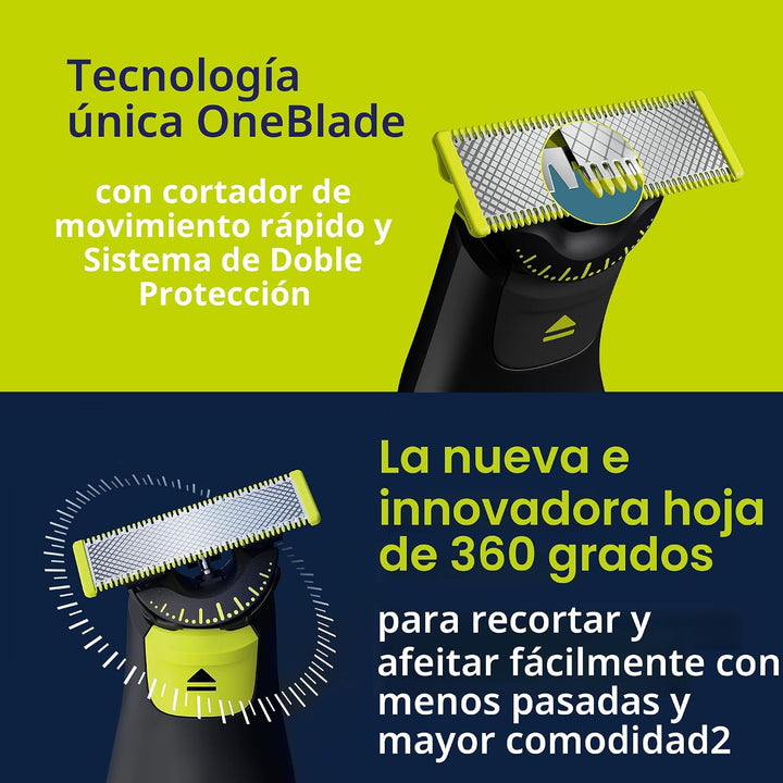 Norelco Philips OneBlade Pro QP6542\/70 QP401\/90 - Kit de viaje pa...