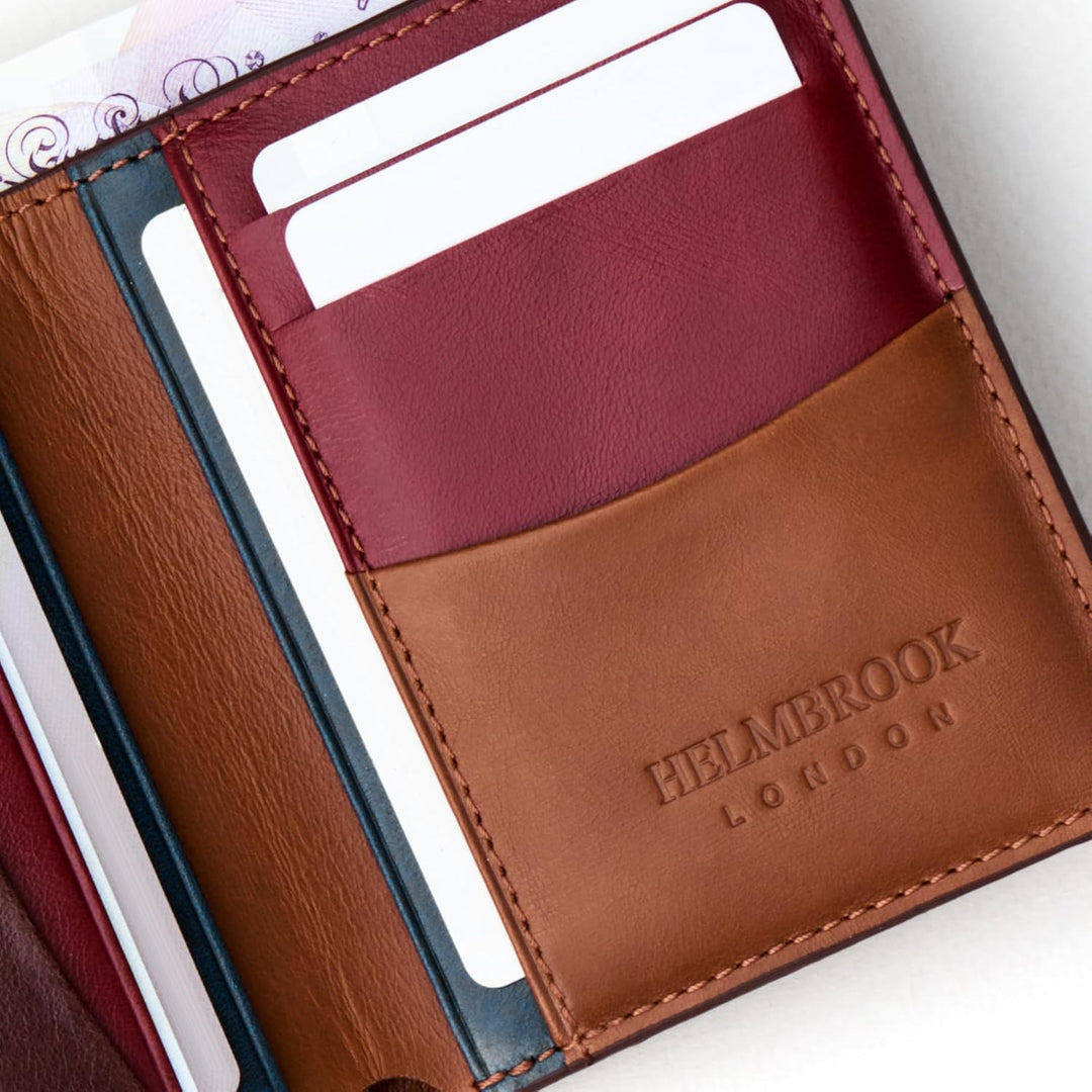 HELMBROOK London Dayton_Vertical_Hombres_Billetera_Principal, Conte...