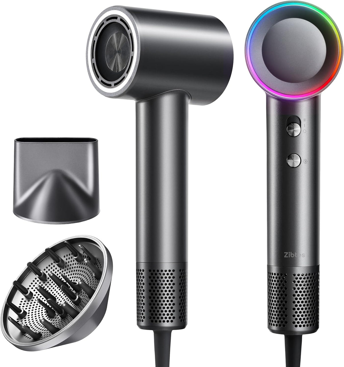Secador de pelo de plasma para cabello largo de mujer, estilo para...