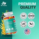 BIO VITALICA Gomitas de musgo marino con saúco BioVitalica - Vitami...