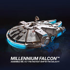UGEARS Star War™ Millennium Falcon™ Rompecabezas 3D de madera para adultos