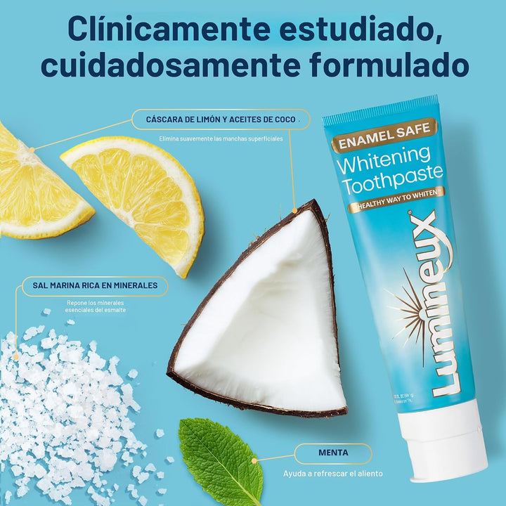 Lumineux Juego de iniciación de blanqueamiento, sin peróxido, segur...