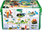 BRIO World Dinosaur Deluxe - Juego de 44 piezas con certificación FSC