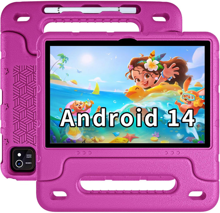 EDDBNi Tableta para Niños Android 14 Tableta de 10 Pulgadas Tableta...