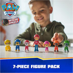 Paw Patrol: Ruedas de rescate, paquete de regalo de figuras de juguete, con 7 figuras de acción coleccionables, juguetes para niños y niñas a partir de 3 años