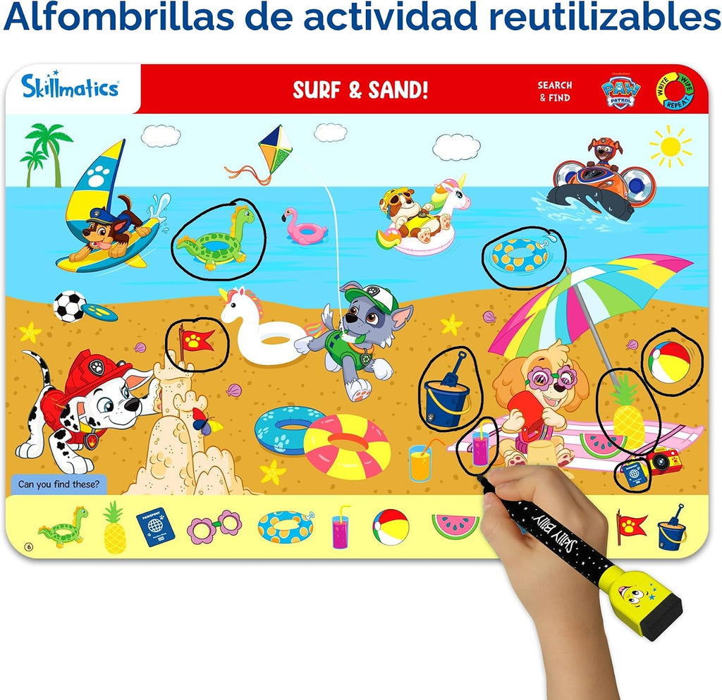 Skillmatics Buscar y encontrar - Patrulla Canina, actividad preescolar