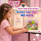 Kit de pintura de unicornio Mini World, manualidades y manualidades para