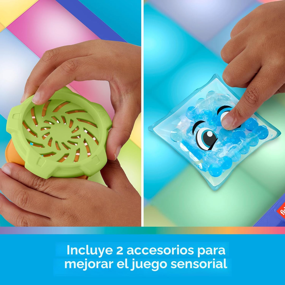 Fisher-Price Juguete de aprendizaje sensorial brillante